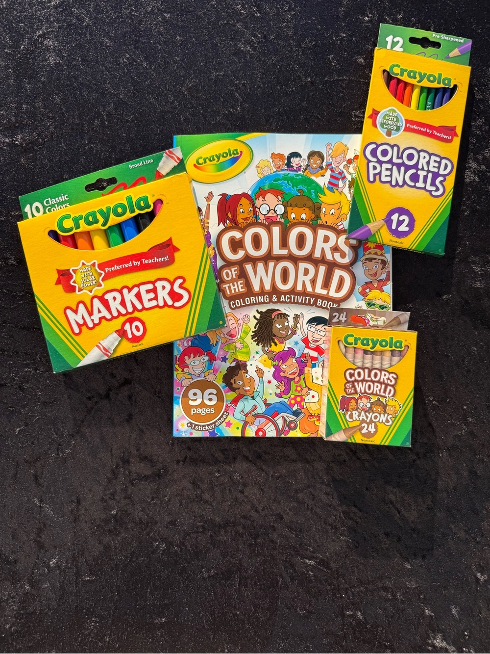Crayola Colors of the World Kids Coloring & Art Set